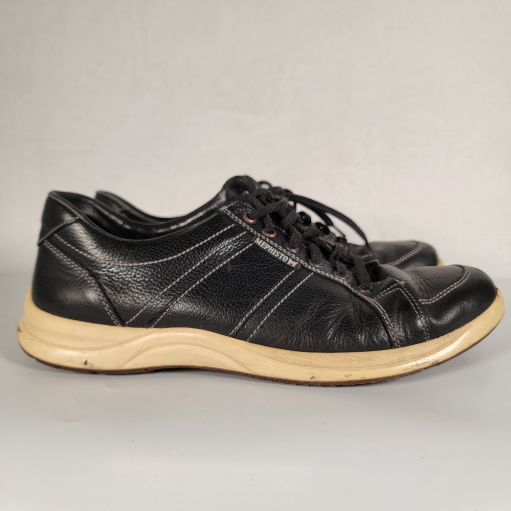 Mephisto Men's Hero Sneakers In Black, Size 10